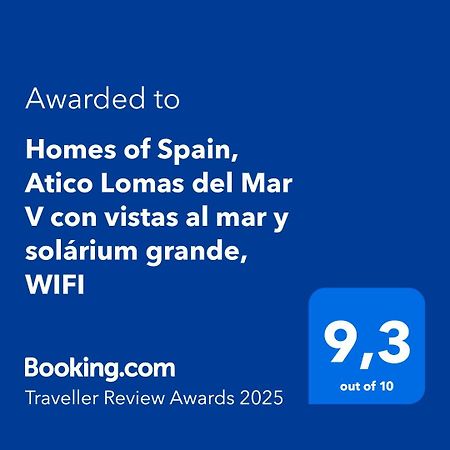 Homes Of Spain, Atico Lomas Del Mar V Con Vistas Al Mar Y Solarium Grande, Wifi Playas de Vera المظهر الخارجي الصورة